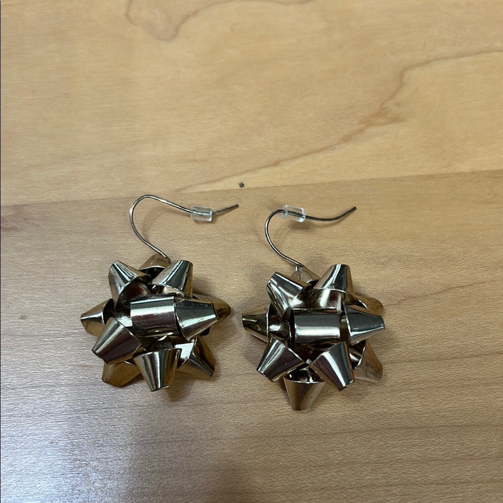 BOGO FREE • Gold Bow Earrings